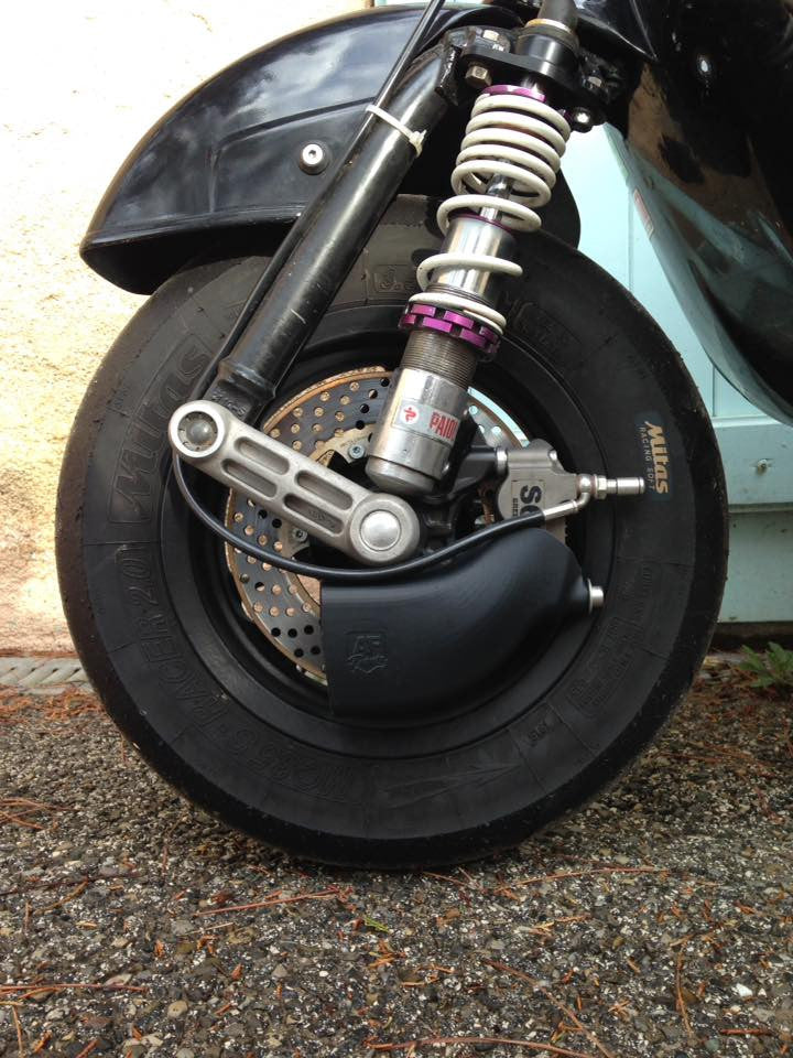 NEW Air-Scoop for RACEv2 Caliper Carrier PK / PX