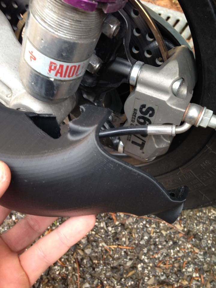NEW Air-Scoop for RACEv2 Caliper Carrier PK / PX