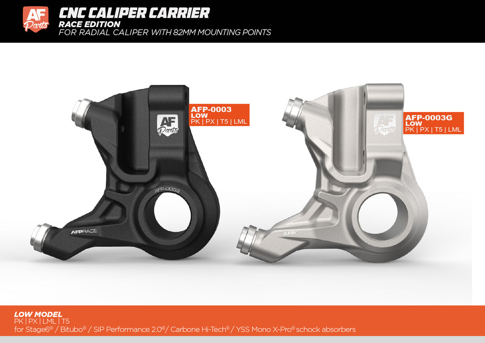 RACE Edition - CNC Caliper carrier PK - LOW